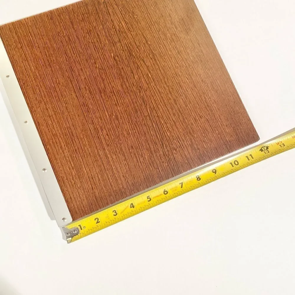 Lost Luggage wenge wood 12” photography portfolio